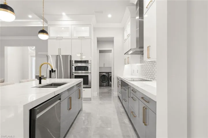 Thoughtfully designed kitchen ready for entertaining