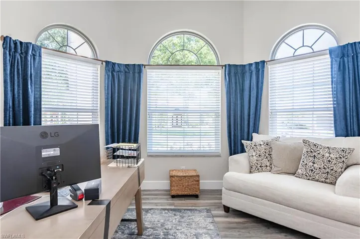 Bedroom with plenty of natural light