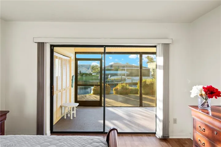Water view from Master Bedroom