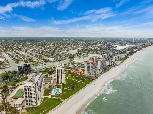 View to the South down Vanderbilt Beach