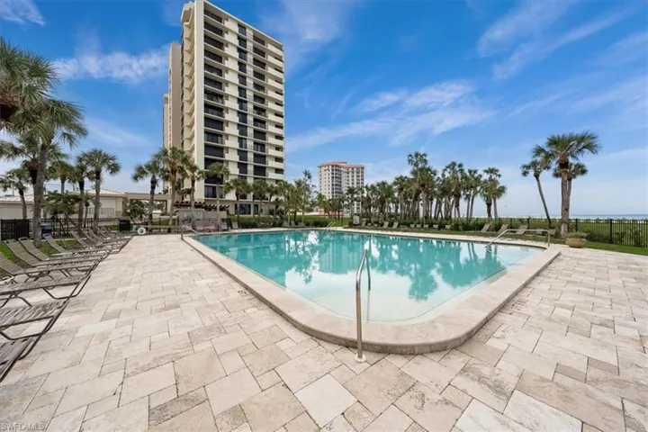 Beachfront pool for Vanderbilt Gulfside (steps to your private cabana)