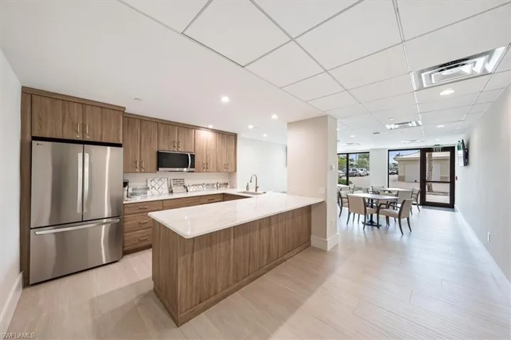 Social Room with Full Kitchen
