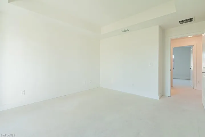 View of spare room