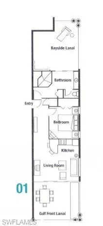 View of floor plan / room layout