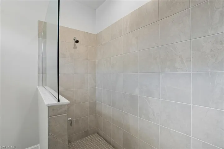 Full bathroom with a walk in shower