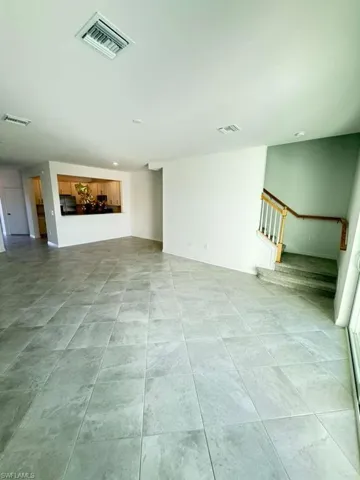 View of unfurnished living room