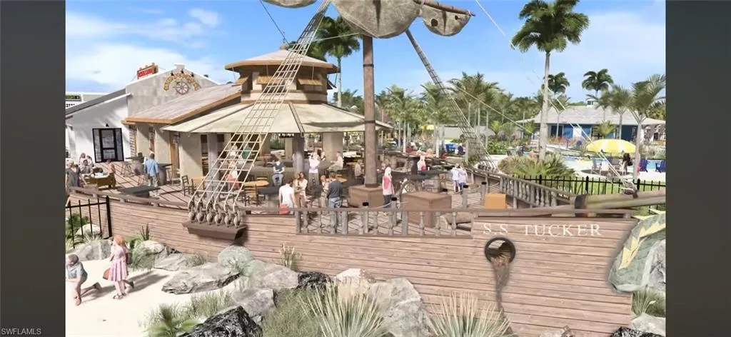 Surrounding community featuring a deck and a gazebo