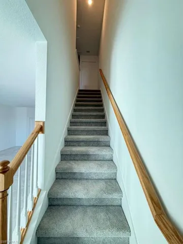 View of stairs