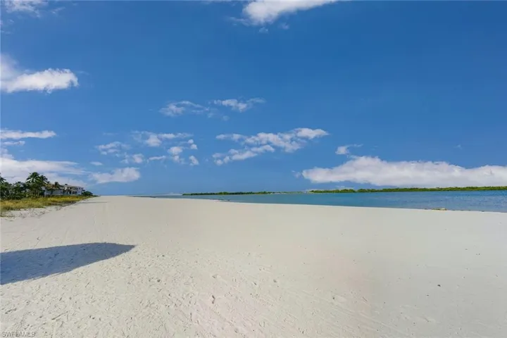 Water view with local beach