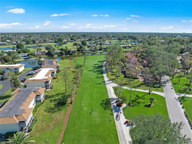 Arial View of the 1st Fairway