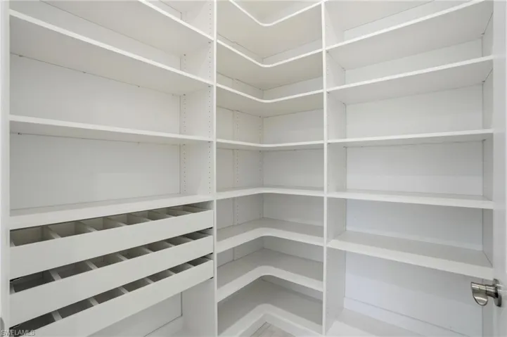 View of storage area