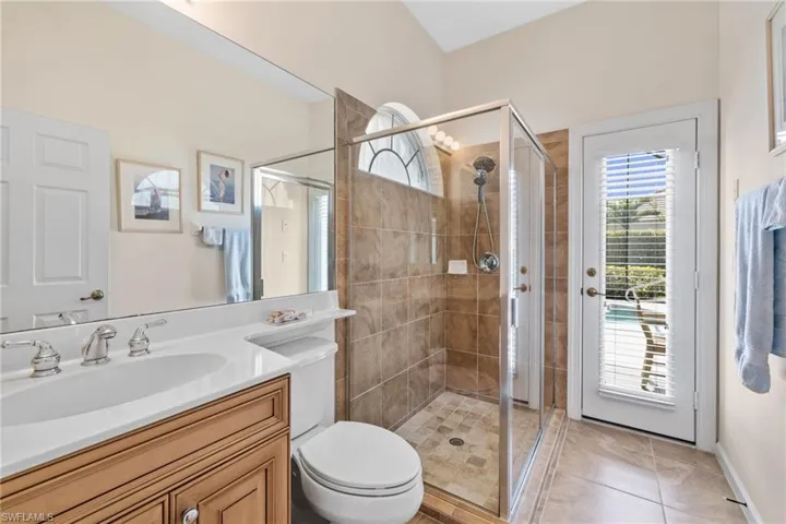 Full Pool Bathroom