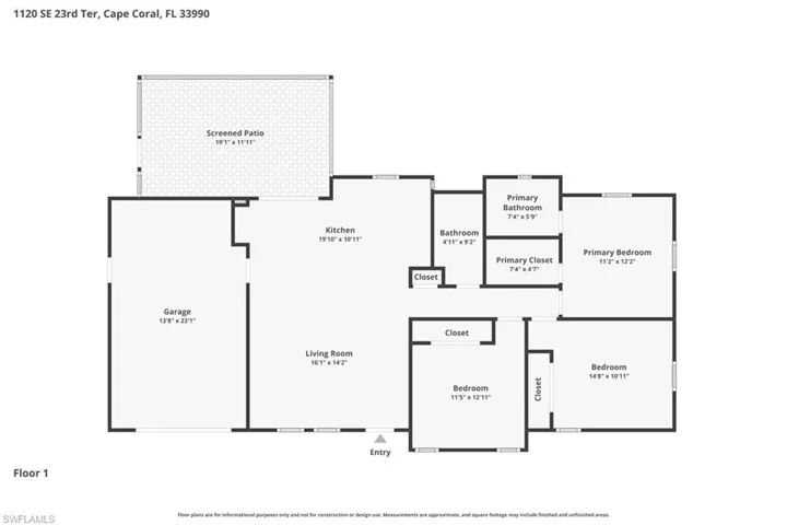 View of room layout