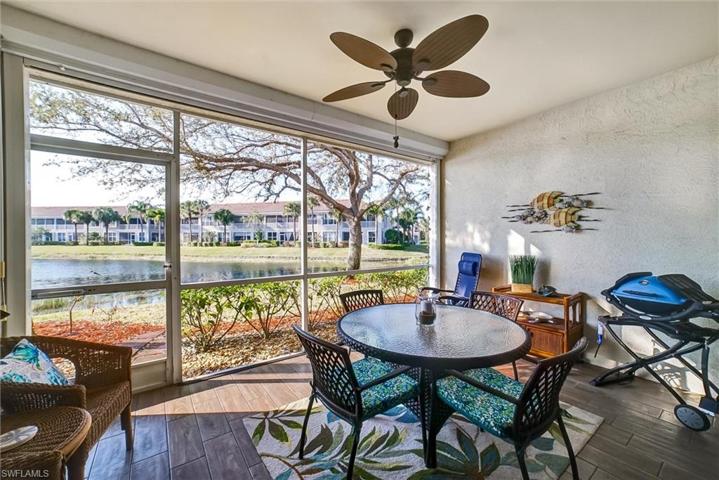 Lanai to lake view