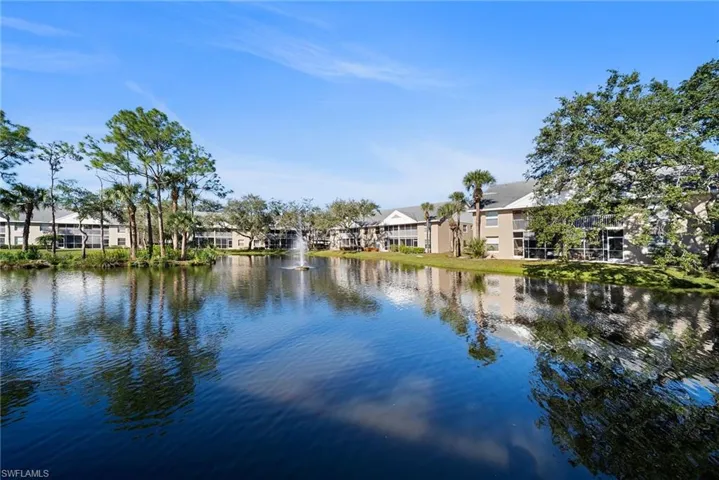 Water view with nearby suburban area