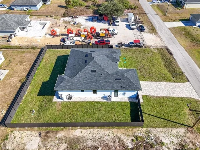 Aerial view of property and surrounding area