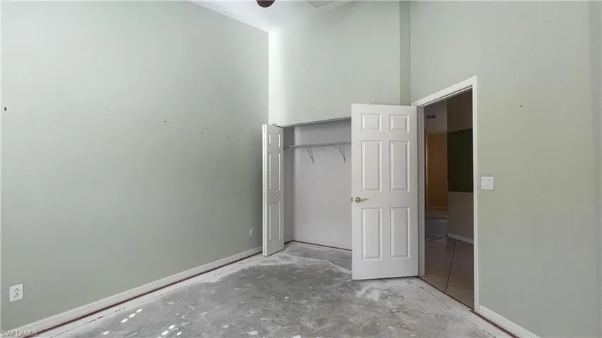 Den/Third bedroom with Door & Closet