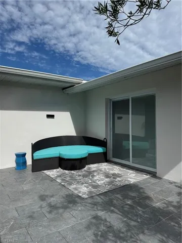 View of patio of master bedroom