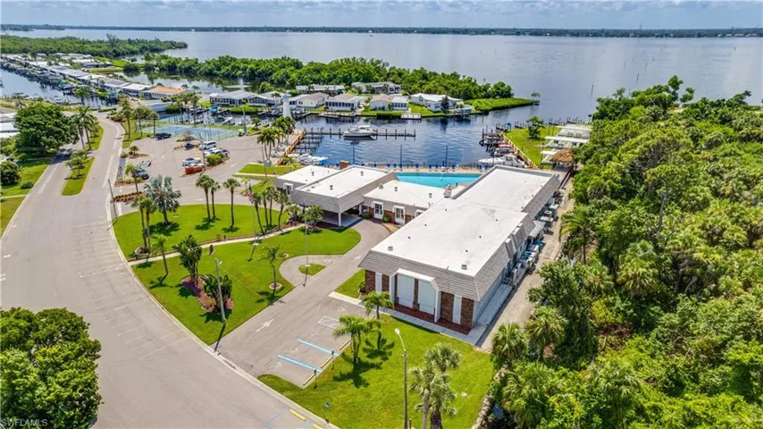 Community Center and docks