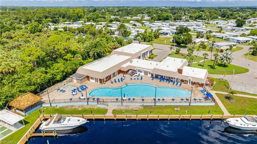 Community center and pools