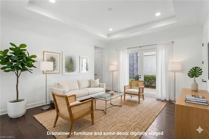 Disclaimer - furniture and some decor digitally staged