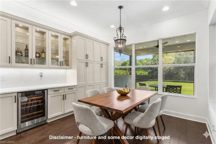 Disclaimer - furniture and some decor digitally staged