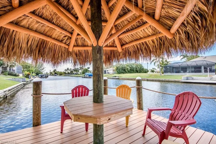 Dock featuring a water view