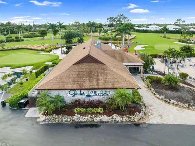 Drone / aerial view 19th Hole Restaurant