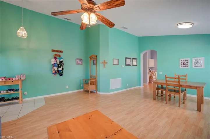 Spacious front formal area.