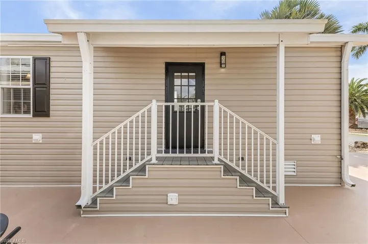 Entrance to property
