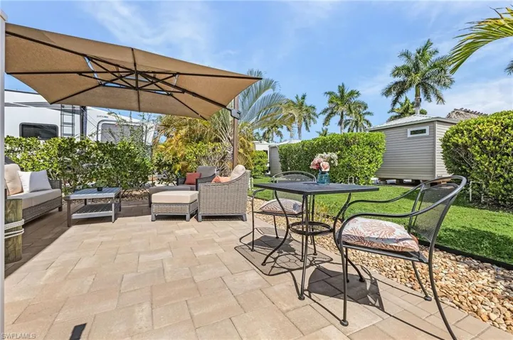 View of patio / terrace featuring outdoor seating
