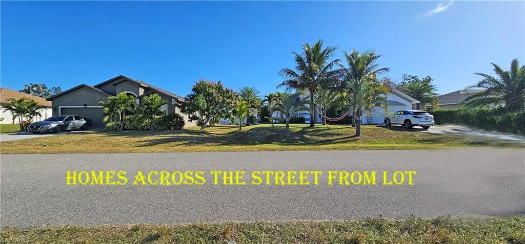Across the street