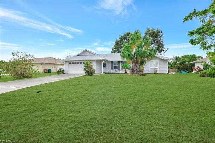 Ranch-style home with attached garage