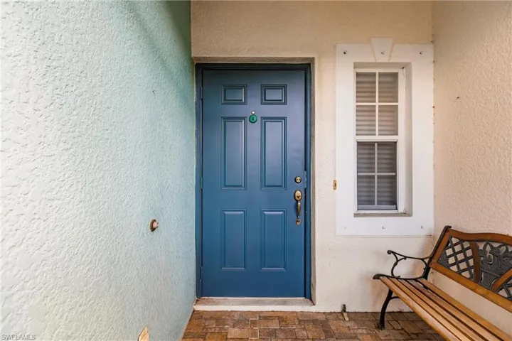 View of exterior entry