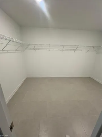 View of spacious closet