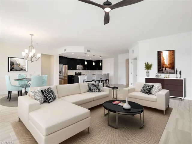 Great Room - Virtually Staged