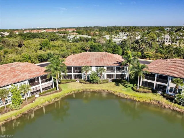 Aerial Exterior Of Back Of Condo