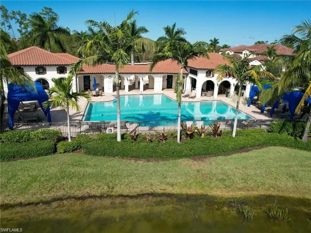 Aerial Of Community Pool