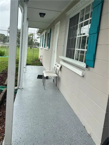 View of porch