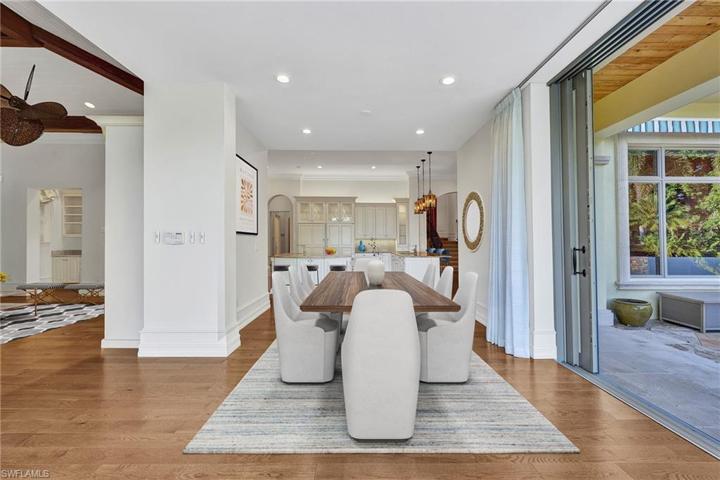 Virtually Staged View towards Kitchen