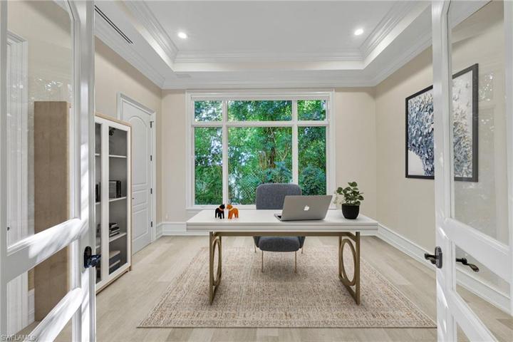 Office/Bedroom Virtually Staged