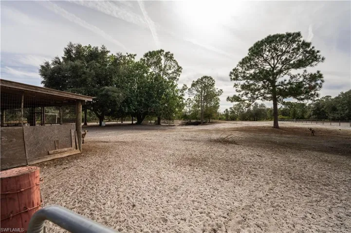 155 Evans Rd, LaBelle, FL 33935 View of yard