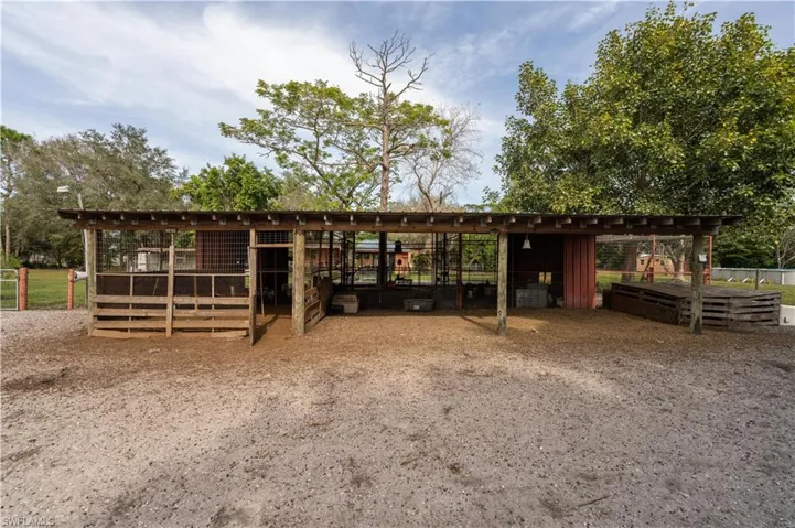 155 Evans Rd, LaBelle, FL 33935 View of horse barn