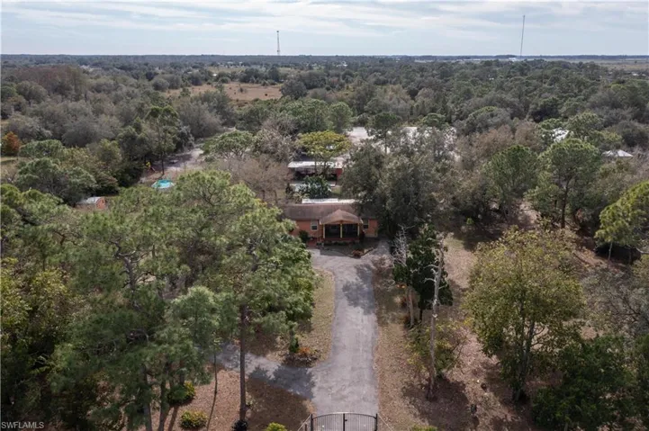 155 Evans Rd, LaBelle, FL 33935 Birds eye view of property