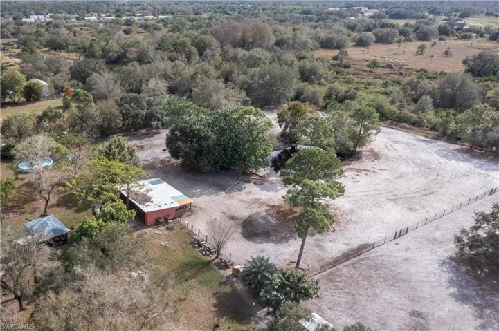 155 Evans Rd, LaBelle, FL 33935 Birds eye view of property