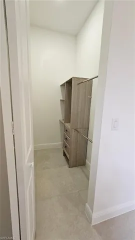 View of spacious closet