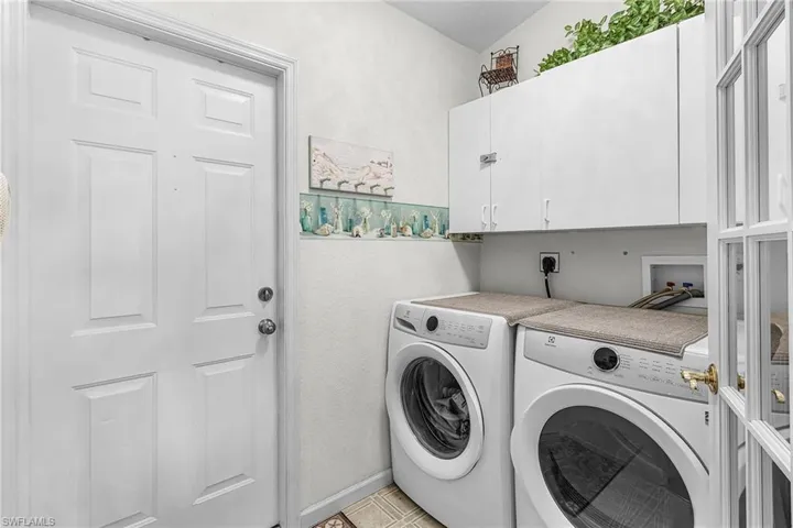 off garage and kitchen