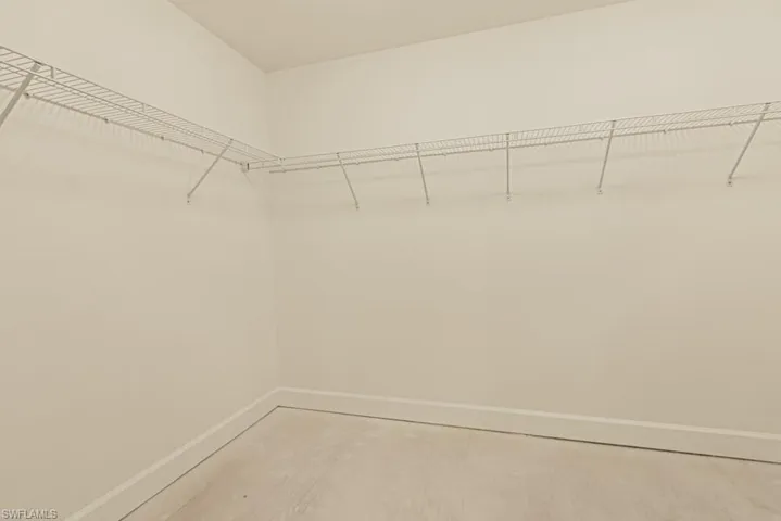 View of spacious closet