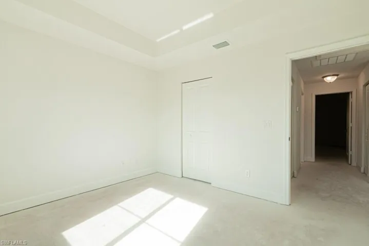 View of spare room