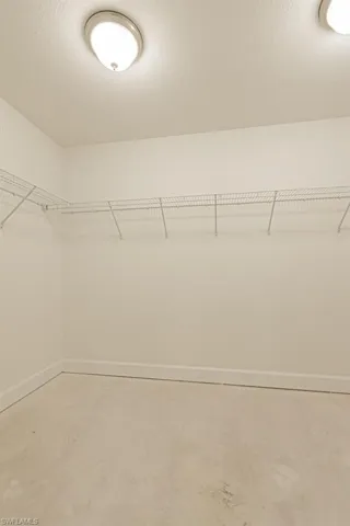 View of spacious closet